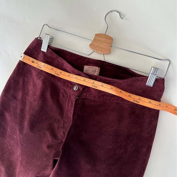Vintage Suede Jacket & Pant Set - “Skotts Suede” - Deep Plum - Size 6 - Picture 10 of 13